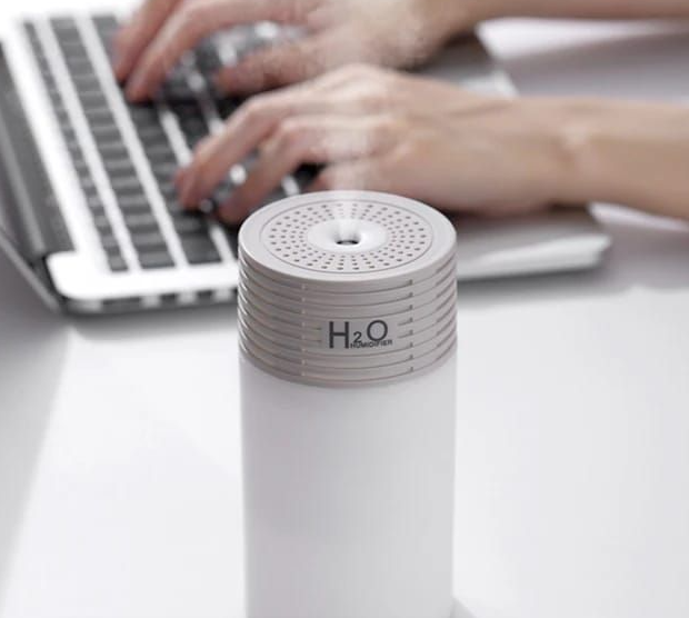 Pure Aura Mini Ultrasonic Aroma Diffuser With LED Light – Relax Anywhere 🌿